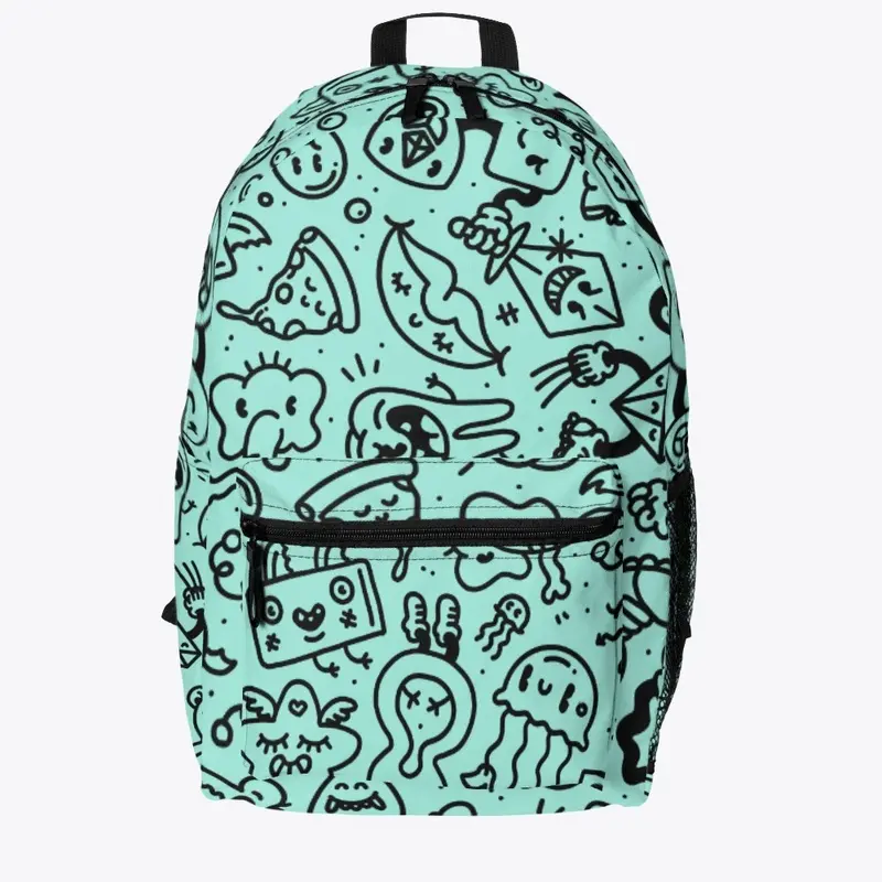 Scribbled Backpack