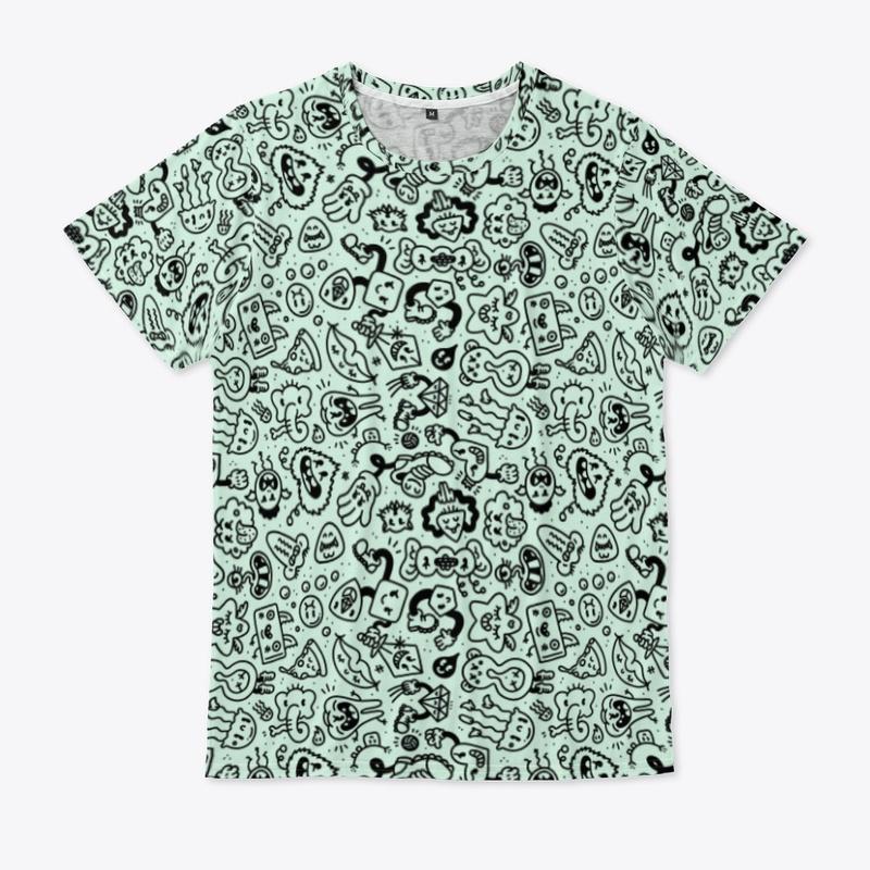 Scribbled Tee